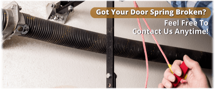 Broken Garage Door Spring Loomis CA